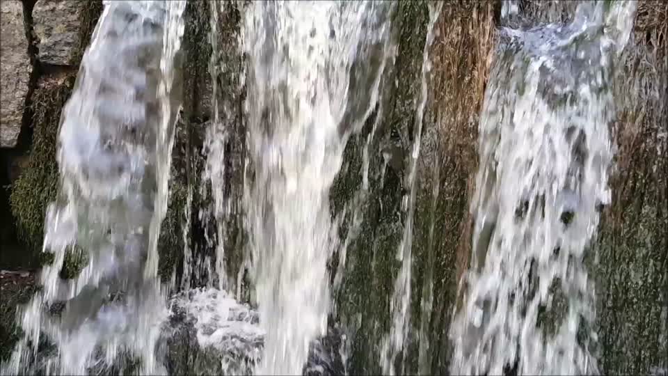 Ponds case waterfall water