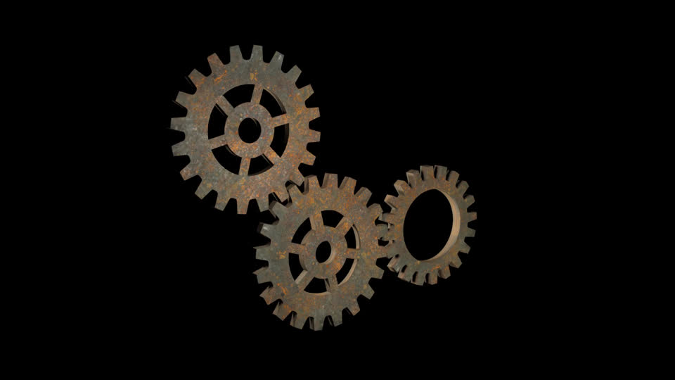Gear gears transparent