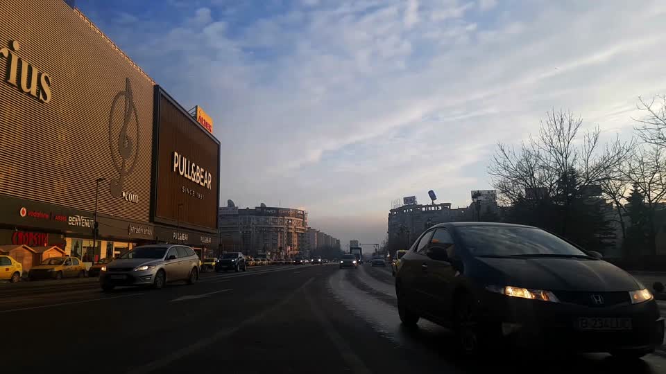 Boulevard taxi sky