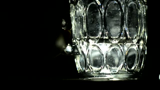 Glass water dark