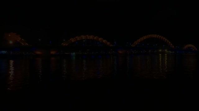 Dragon bridge bridge lights