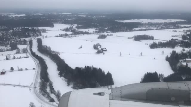 Welcome flying landing