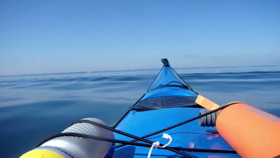 Kayak paddle landscape
