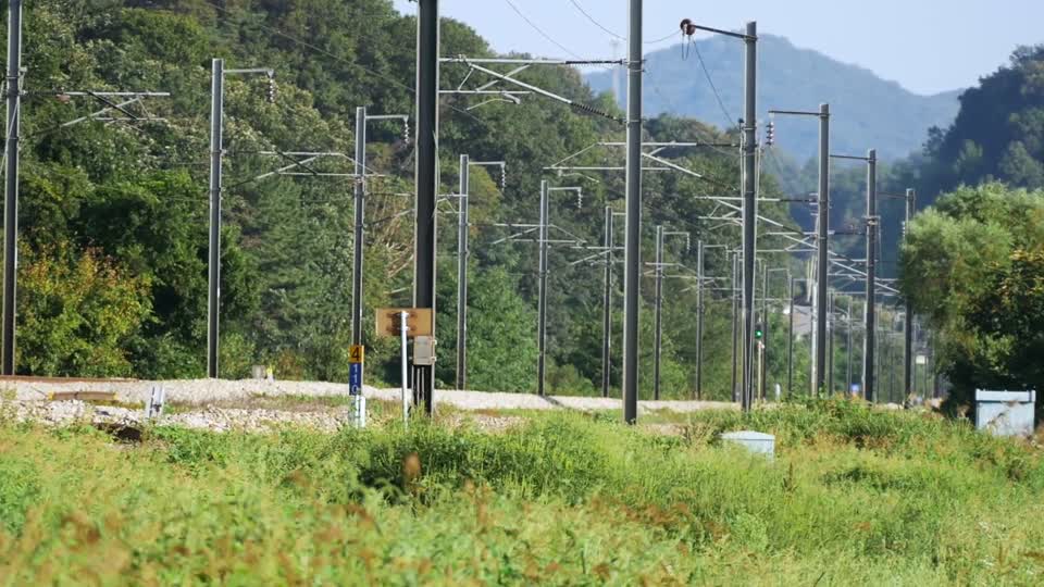 Railroad train republic of korea