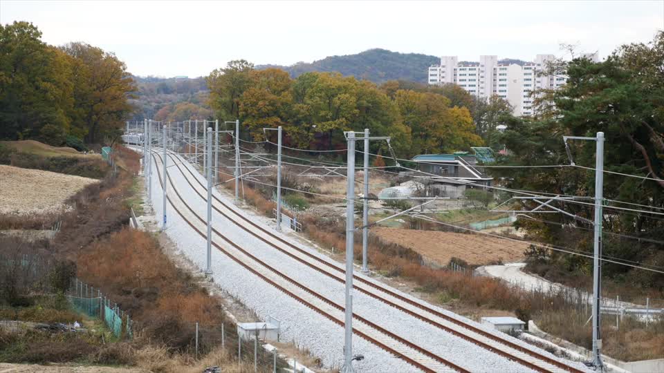 Railroad train republic of korea