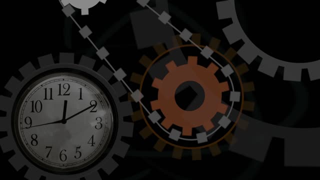 Clock time gear