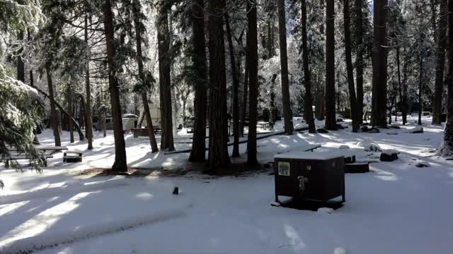 Snow park cold