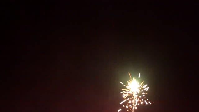 Fireworks sylvester pyrotechnics