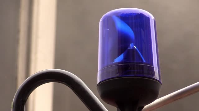 Blue light fire fighters mission