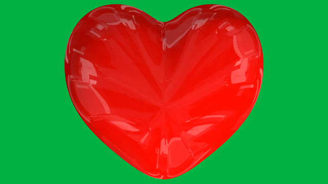 Heart red heartbeat