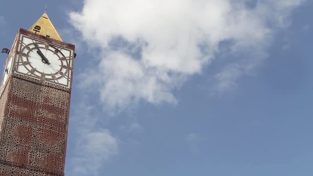 Tunisia tower clock