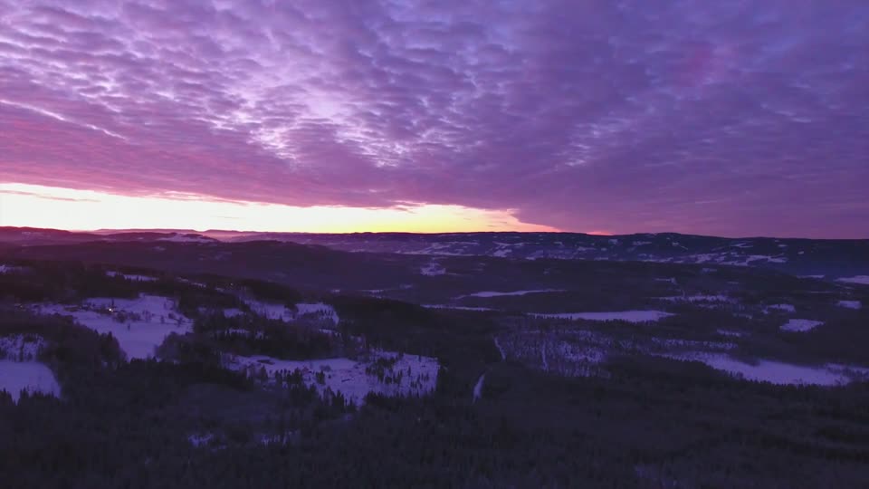 Landscape morning sunrise