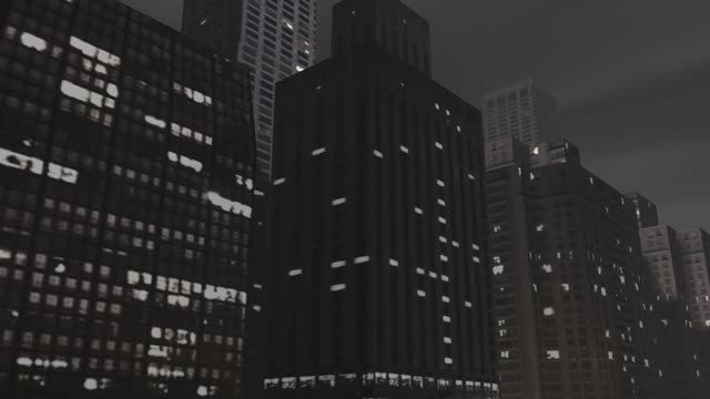City night skyscraper