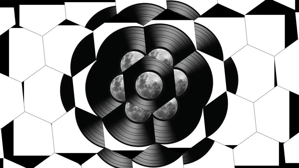 Kaleidoscope vinyl rotation
