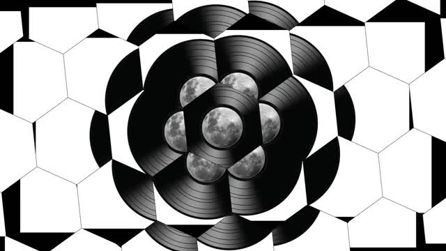 Kaleidoscope vinyl rotation