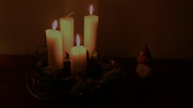 Advent light christmas
