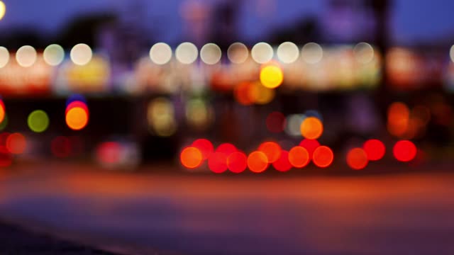 Traffic lights city