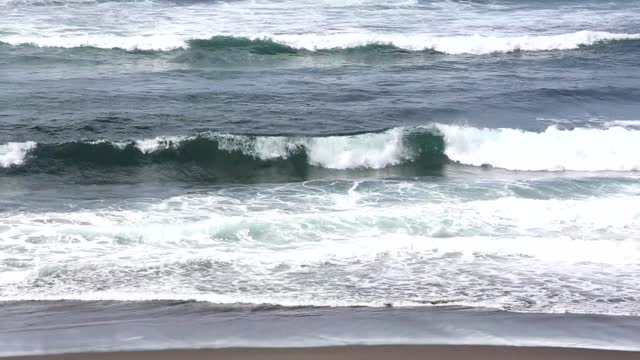 Waves ocean shore
