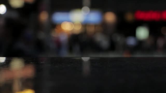 Bokeh blur lights