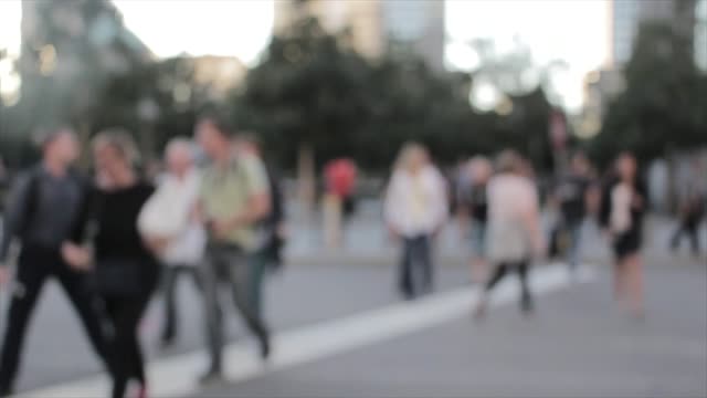 City bokeh blur