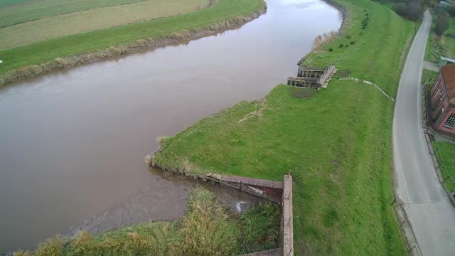 Ostfriesland landscape river