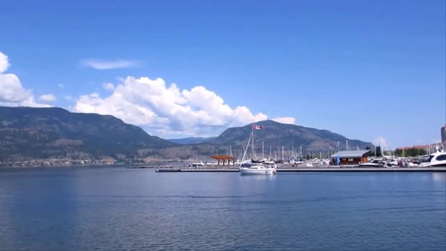 Lake marina boat
