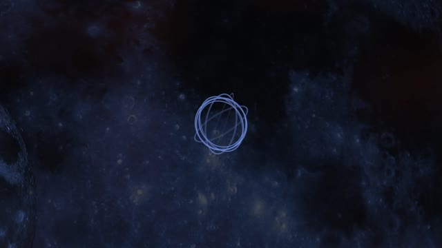 Space cosmos atom