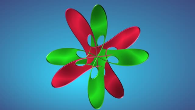 Windmill flower spinning