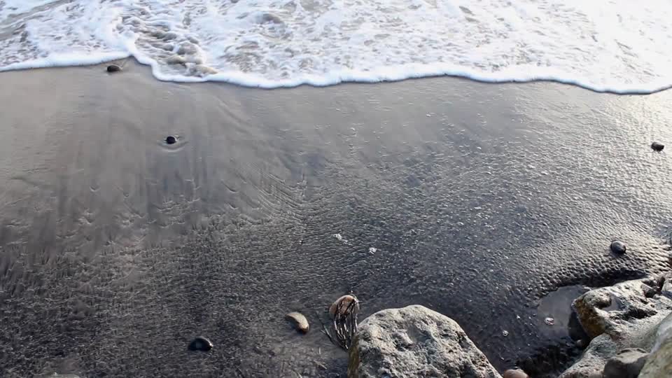 Waves beach small waves
