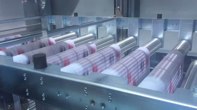 Digital roll printing print production endless