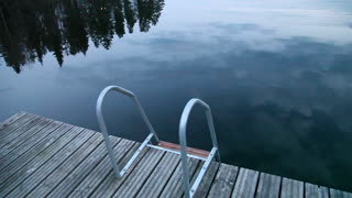 Lake ladder entry