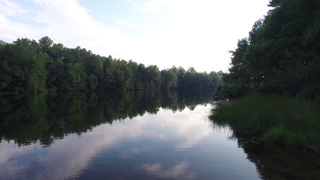 River stream aerial