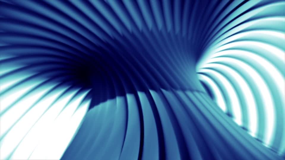 Futuristic blue alien