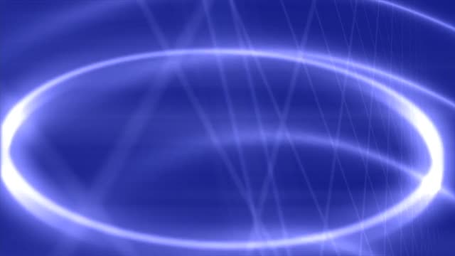 Blue lights circles