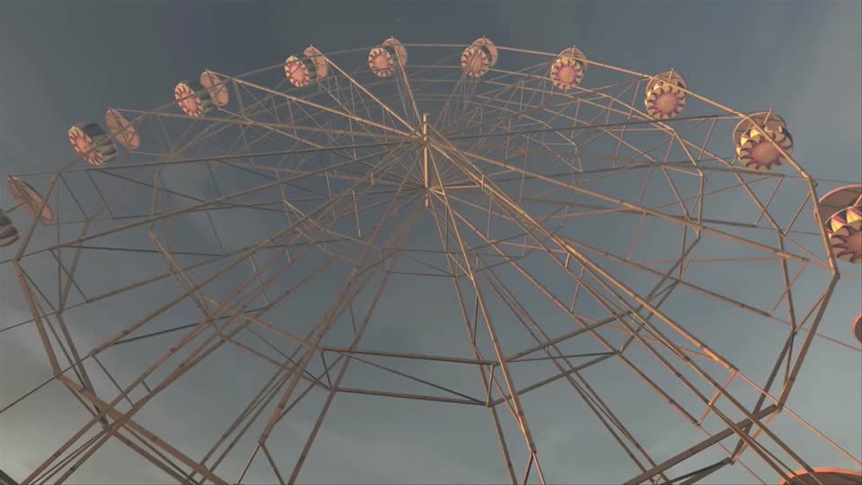 Ferries wheel noria festival