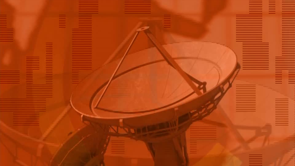 Antenna communication satellite