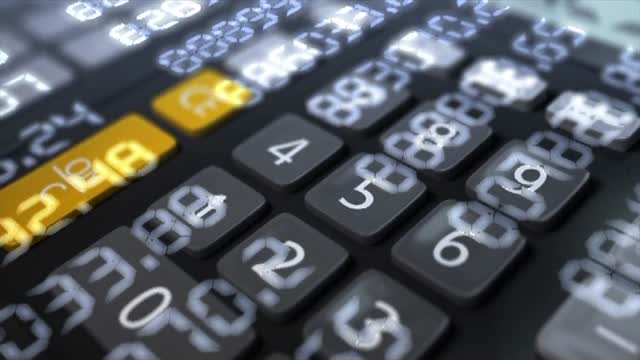 Finance numbers calculate