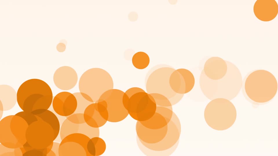 Bokeh orange background