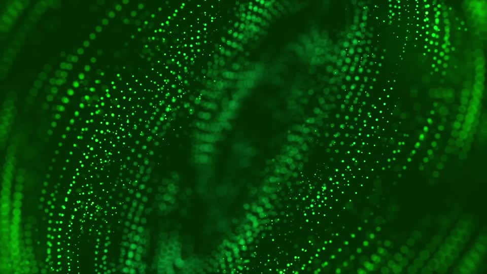 Particle green motion