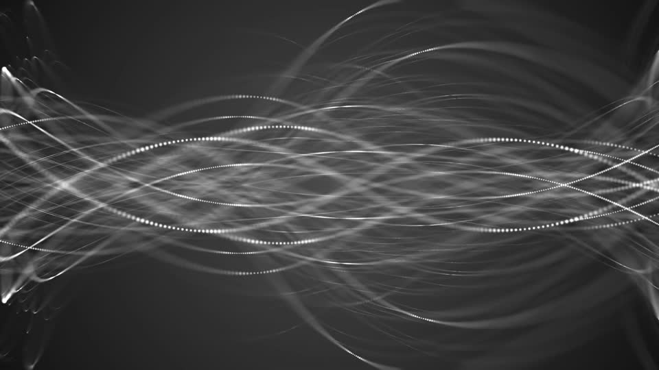 Lines gray particle