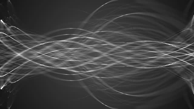 Lines gray particle