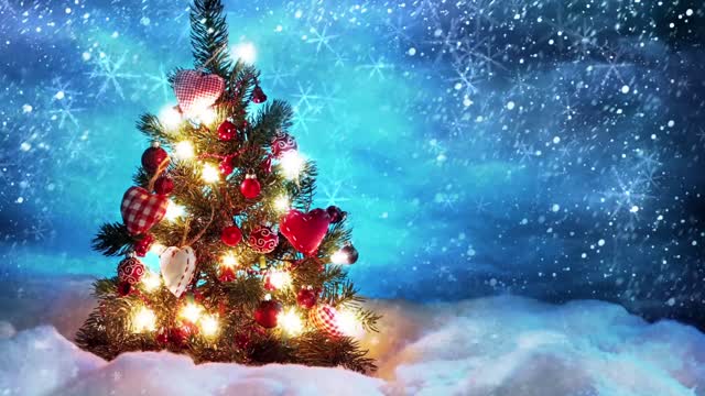 Christmas tree lights christmas