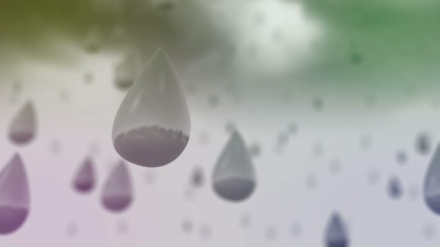 Raindrop rain sky