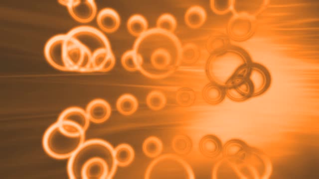 Circles spiral rotation