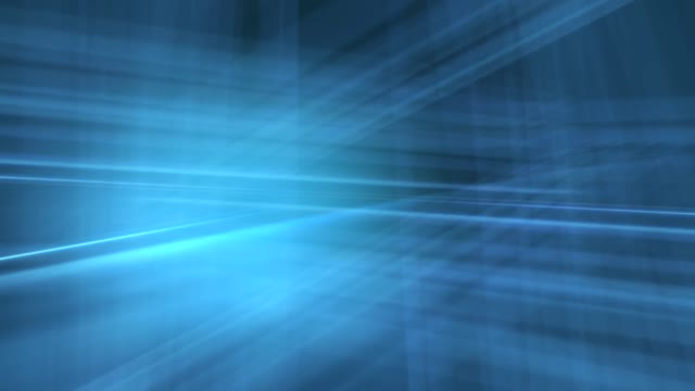 Lines lights blue