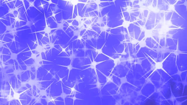 Particles blue shiny