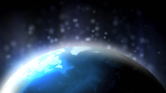 Earth space particle