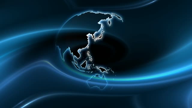 Earth globe blue