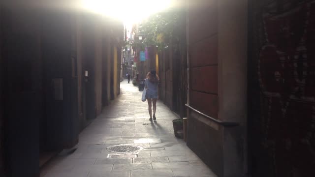Street walk urban