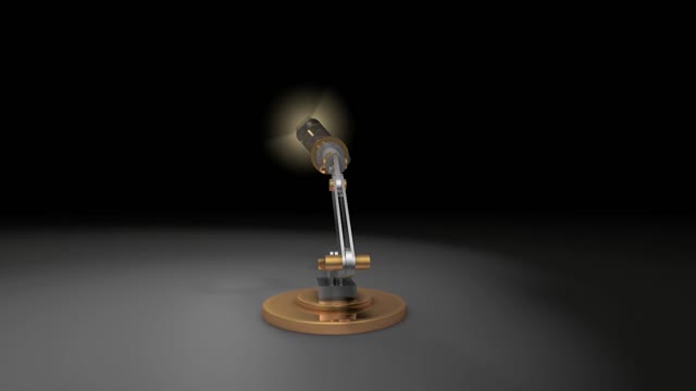 Robot crazy lamp robotic arm